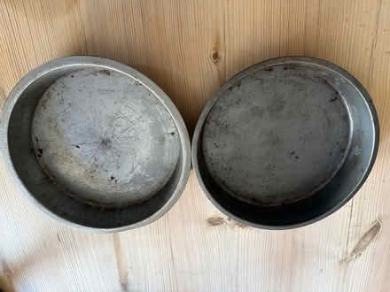 Photo of free 2 cake tins (Freehold LA1) #1