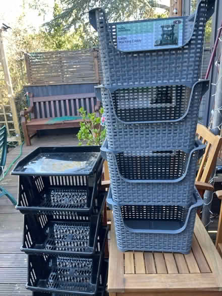 Photo of free Plastic storage stacks (Southgate N111ER) #1