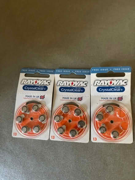 Photo of free Battery for hearing aids (Queensway/Bayswater W2) #1