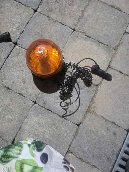 Photo of free Amber flashing light (Chester CH1) #1