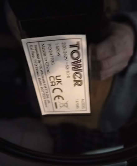 Photo of free tower air fryer 4L (Denton Burn) #4