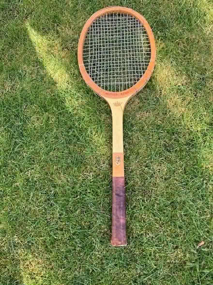 Photo of free A vintage Tuftex King wooden tennis racket (Little Herberts GL53) #2