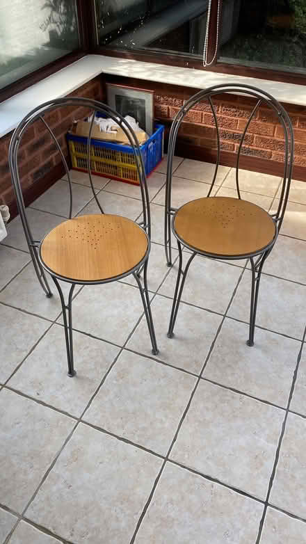 Photo of free Bistro Chairs (Washington, Teal Farm, NE38) #3