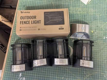 Photo of free Nine solar lights (CT1) #1