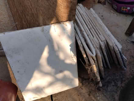 Photo of free 13 used white tiles (Mickleover DE3) #1