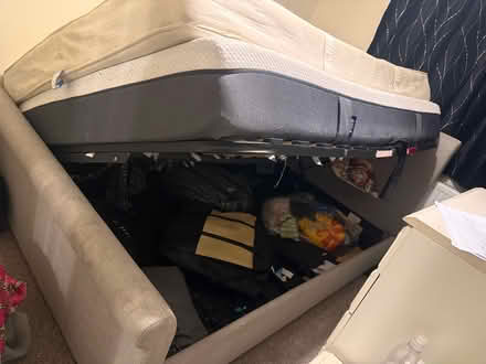 Photo of free Two King size Mattress and a bed frame (Slade Green DA8) #2