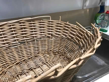 Photo of free Wicker laundry basket (New England Quarter BN1) #2