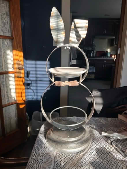 Photo of free Bunny desert tray (Wood-Ridge) #3