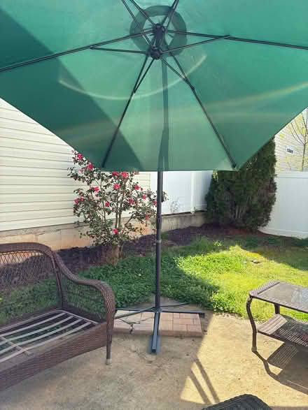 Photo of free patio umbrella (Woodstock) #1