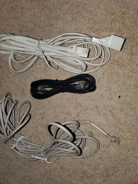 Photo of free Set of 3 x phone cables (Moortown LS17) #1