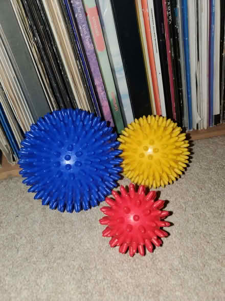 Photo of free Small rubber exercise balls (Moortown LS17) #1