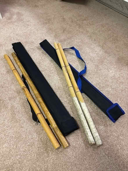 Photo of free Fighting sticks (?) with cases (Glen Burnie) #1