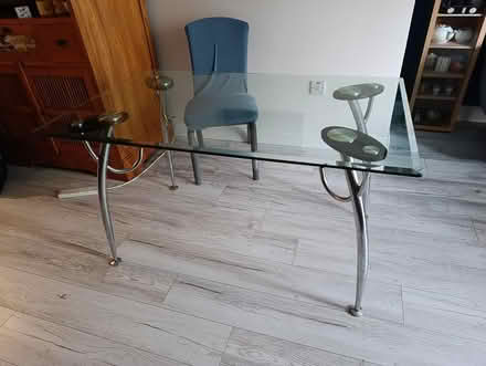 Photo of free Glass table (Clondalkin) #1