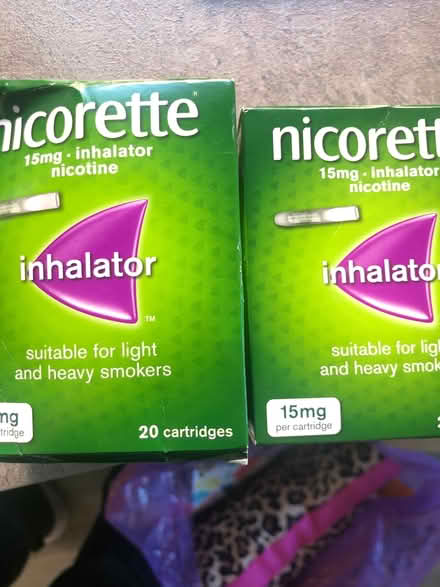 Photo of free Nicorette inhalators brand new (Parson's Heath CO4) #1