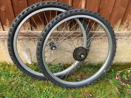 Photo of free Pair of kids bike wheels 24” wheel (Darley Abbey DE22) #1
