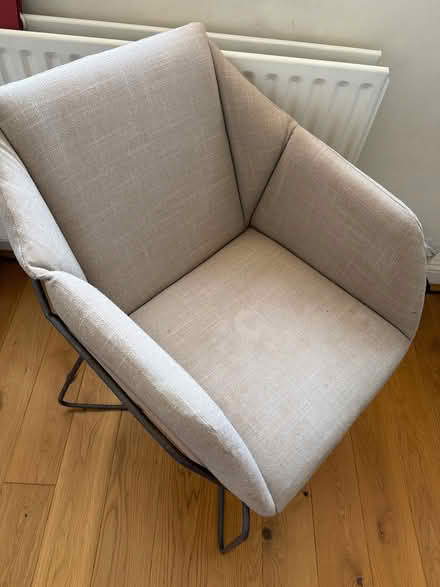 Photo of free Metal frame armchair (Shepherds Bush W12) #1