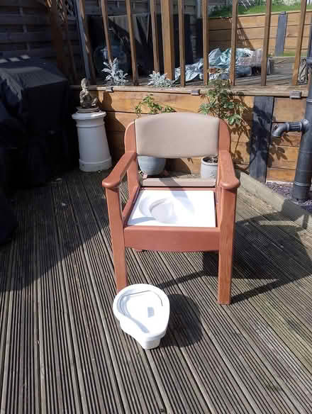 Photo of free Wooden Commode (Bransford WR6) #2
