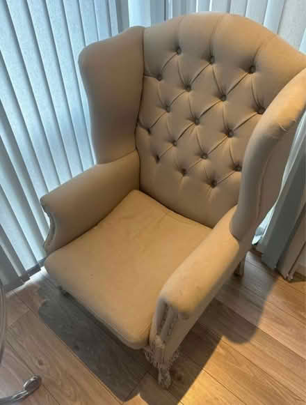 Photo of free Large grey armchair (Edgware HA8) #1