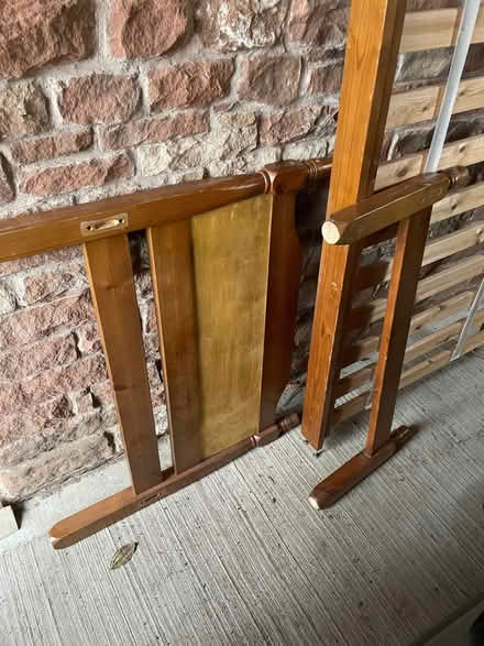 Photo of free Single pine bed (Lazonby CA10) #3