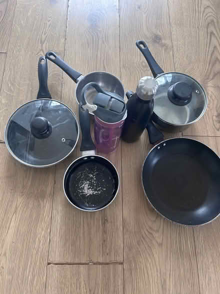 Photo of free Kitchen pans and bottles (BR5) #1