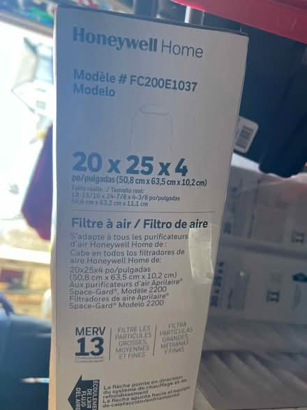 Photo of free Furnace Filters Honeywell (East Freehold near Rte. 18) #1