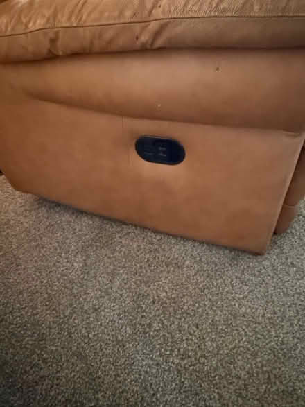 Photo of free Genuine leather reclining armchair (GL51) #4