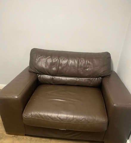 Photo of free Brown leather, (Oldham OL9) #1