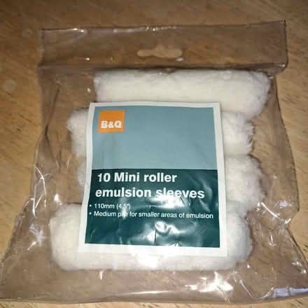 Photo of free Mini paint roller sleeves (Erith DA17) #1