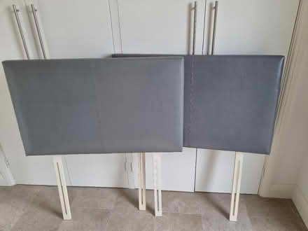 Photo of free 2 Grey Single Headboards (PL20) #1