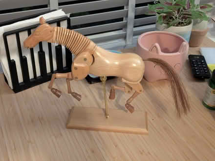 Photo of free Wooden Horse Display / Drawing Aid (RG30) #1