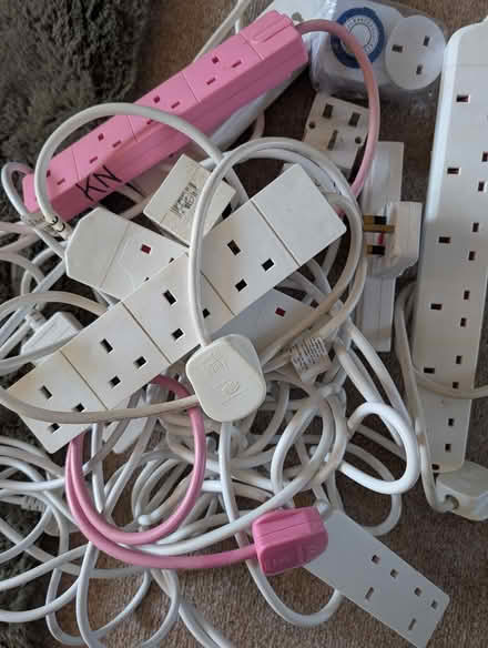 Photo of free Various extension cables/plugs (Hoddesdon EN11) #1