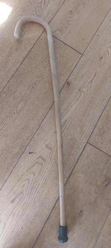 Photo of free Wooden walking stick with rubber end (Lower Weston) #1