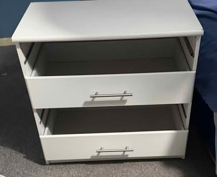 Photo of free Four Draw chest of drawers (need work see description) (Rubery B45) #1