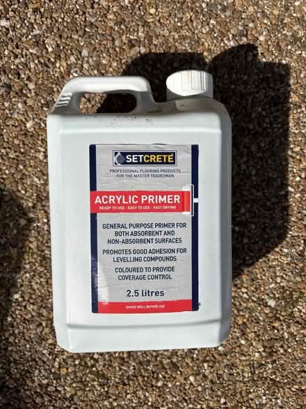 Photo of free Primer for putting under flooring (Henley-on-Thames RG9) #1