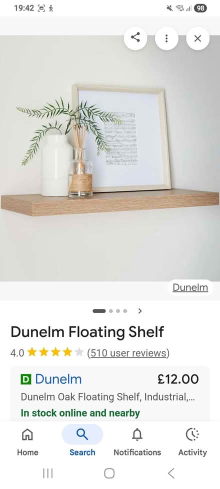 Photo of Shelves (Ilkeston Town centre) #1