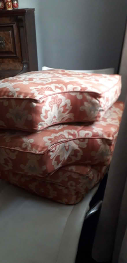 Photo of free Orange sofa (Meole Brace SY3) #2
