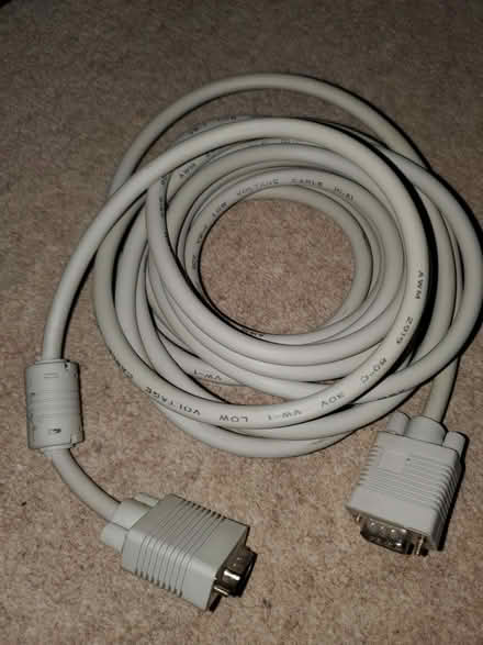 Photo of free VGA cable, long / heavy duty (Moortown LS17) #1