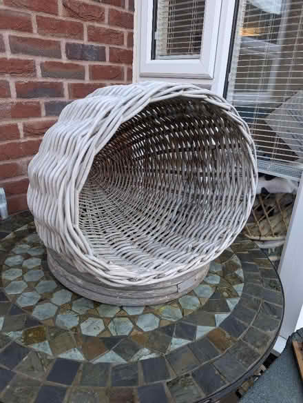 Photo of free Cat basket, wicker (Cranham Gate GL3) #1
