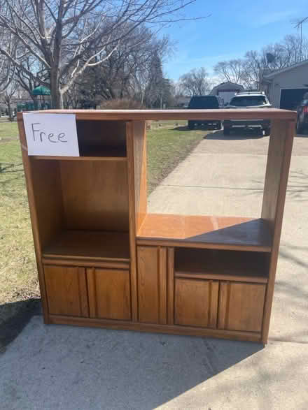 Photo of free entertainment center (Carol stream) #1