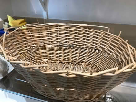 Photo of free Wicker laundry basket (New England Quarter BN1) #1