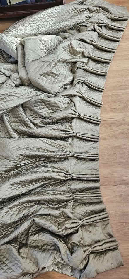 Photo of free Pair of Silk Quilted Vintage Curtains (Highams Park E4) #1