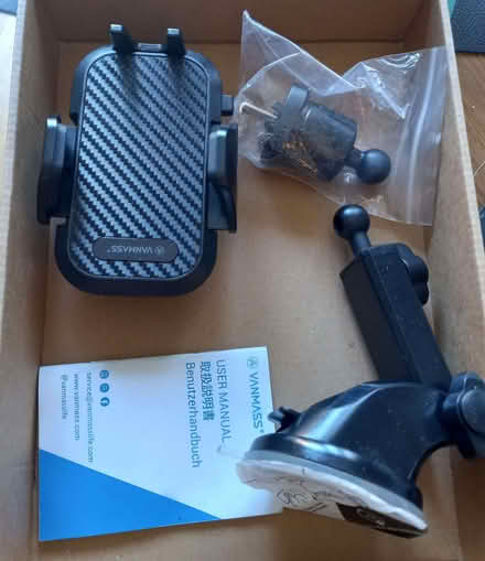 Photo of free VANMASS phone holder, unused (Bramley Green RG26) #2