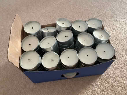 Photo of free Part-used tea light candles (Cookham SL6) #1
