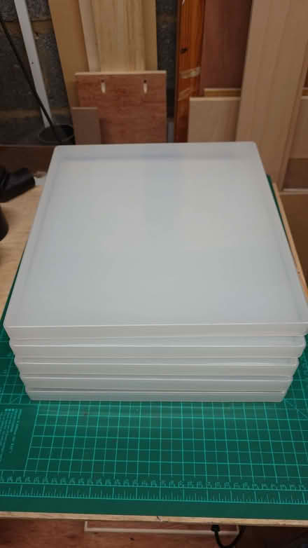 Photo of free Flat plastic storage boxes (Horndean PO8) #1