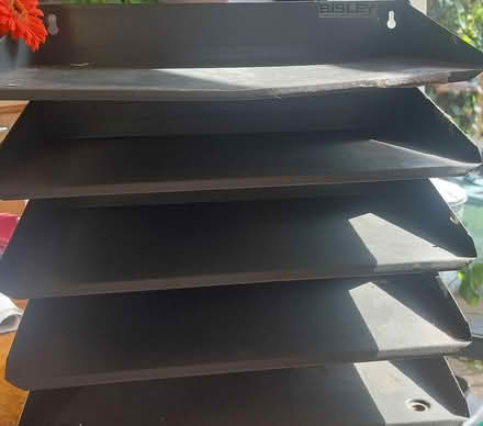 Photo of free Metal desk tidy 5 shelves (Lower Weston) #2