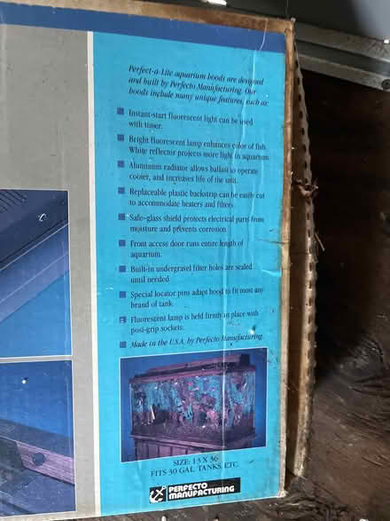 Photo of free Aquarium hood (Oradell) #2