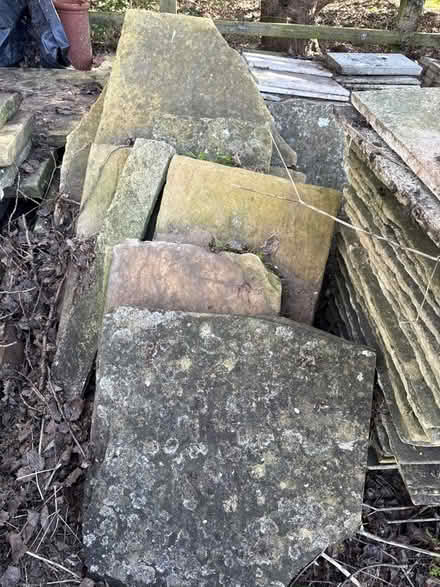 Photo of free York stone slabs (Dacorum HP23) #1