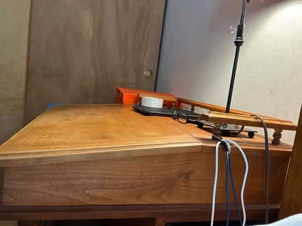 Photo of free Writing desk with 3 side drawers (Saratoga Village) #3