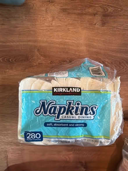 Photo of free 200+ paper napkins (Brightwood 20011) #1