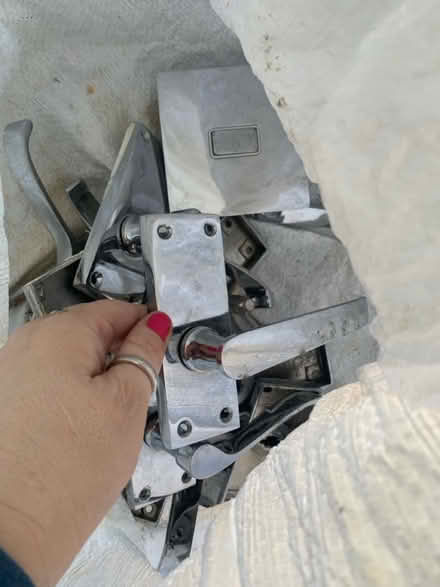 Photo of free Silver door hands (BR1 (Downham)) #2